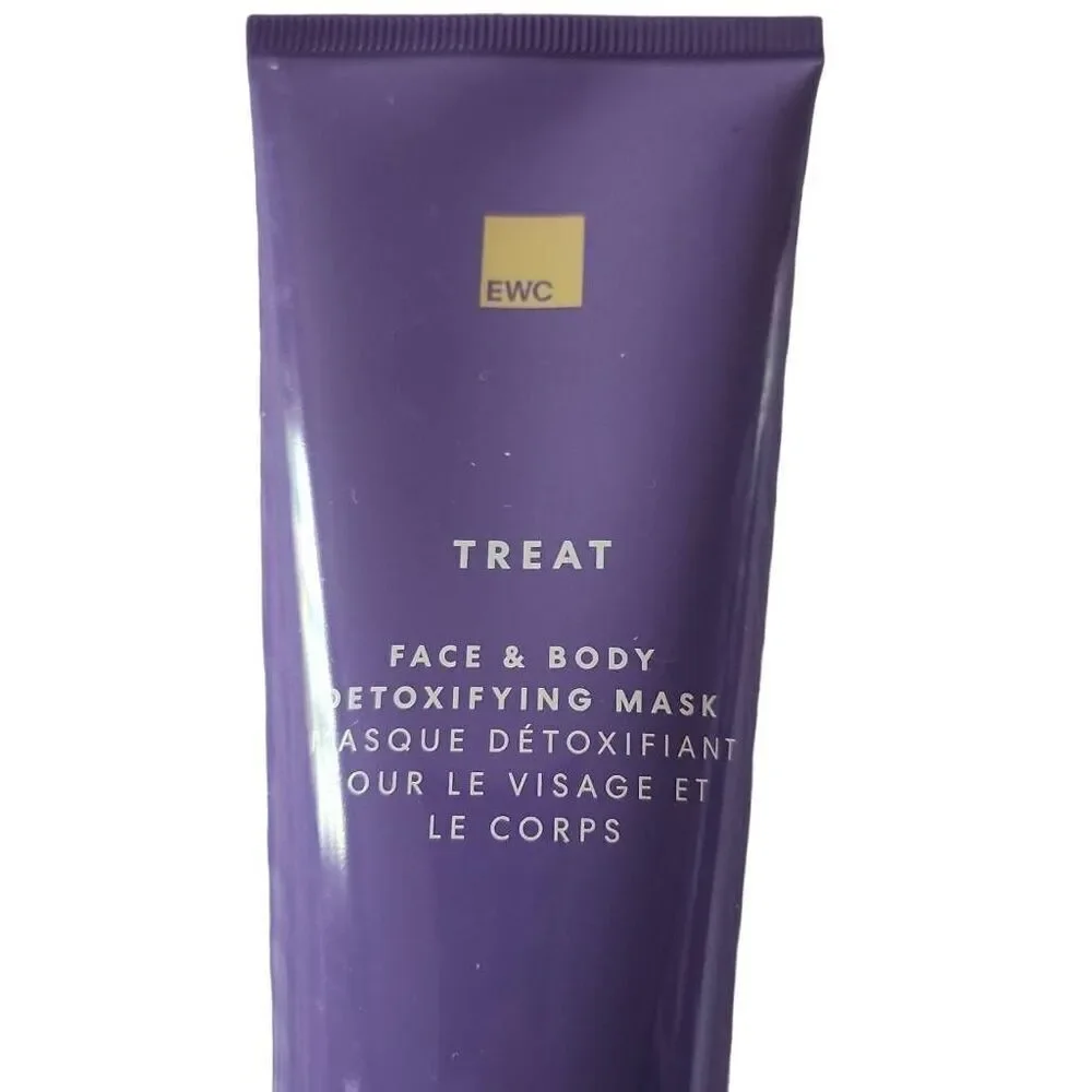 EWC Treat Face & Body Detoxifying Mask Activated Charcoal Treatment